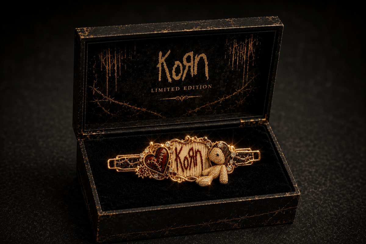 KRN Elegant Gold Hair Clip For Women TMH
