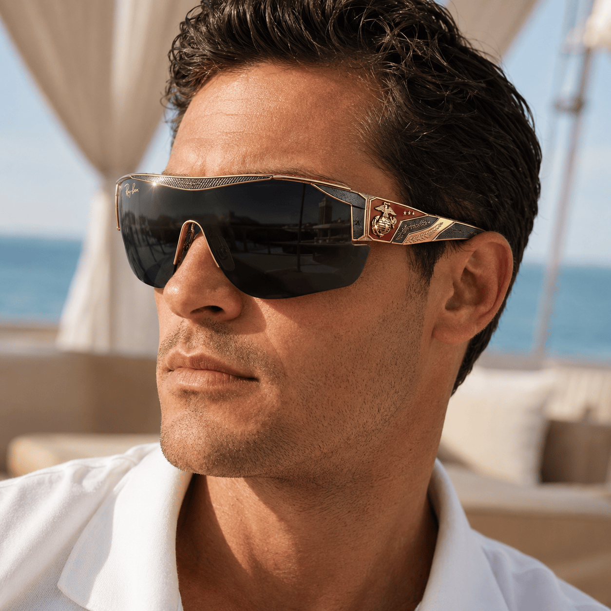 PREMIUM USMC UNISEX SUNGLASSES NTVA