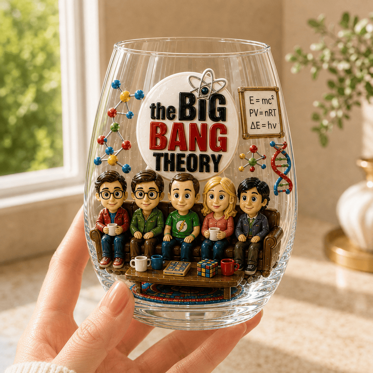 Premium TBBT Stemless Wine Glass Set TTTT