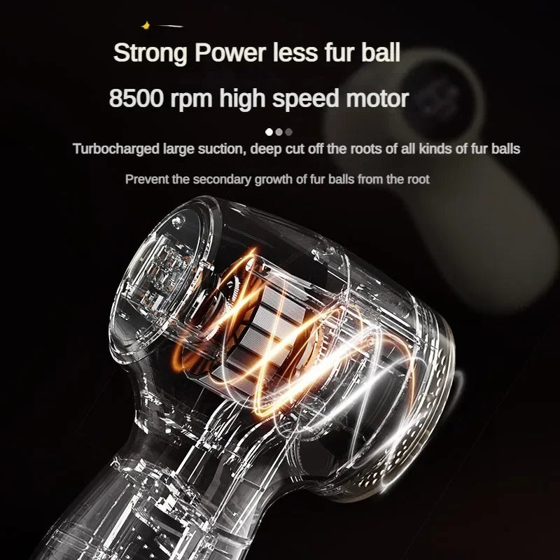 Electric Hair Remover LED Digital Display Portable USB Charging Brush Household Clothing Shaver Rechargeable Hair Ball Trimmer